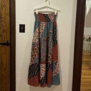 Boho Maxi Skirt